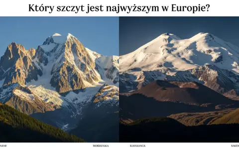 Dwa majestatyczne szczyty, jeden z lodowcami, drugi wulkaniczny, rywalizują o tytuł najwyższej góry w Europie.