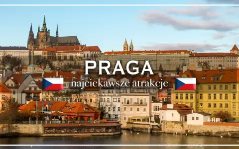 Praga: najciekawsze atrakcje. Widok na zamek i miasto nad rzeką.